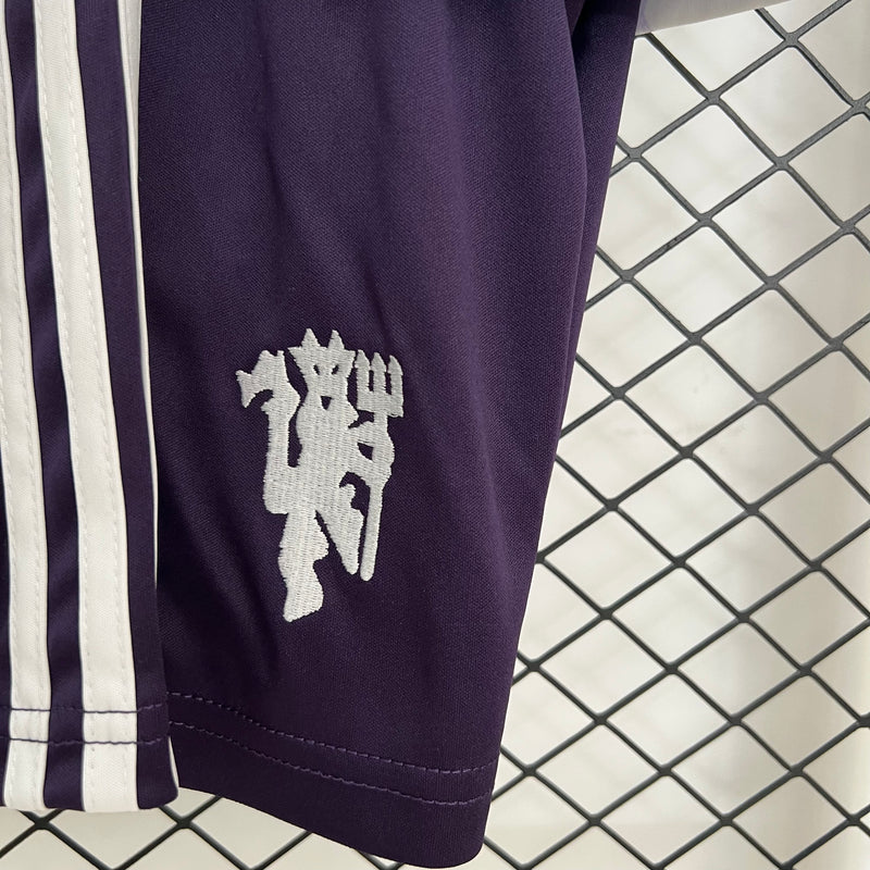 Conjunto Infantil Manchester United 2025/26 - Away