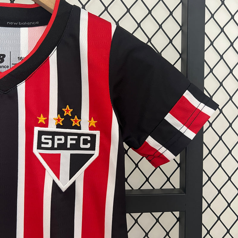 Conjunto Infantil São Paulo 2024/25 - Away