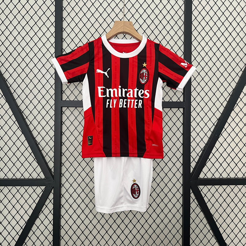 Conjunto Infantil Milan 2024/25 - Home