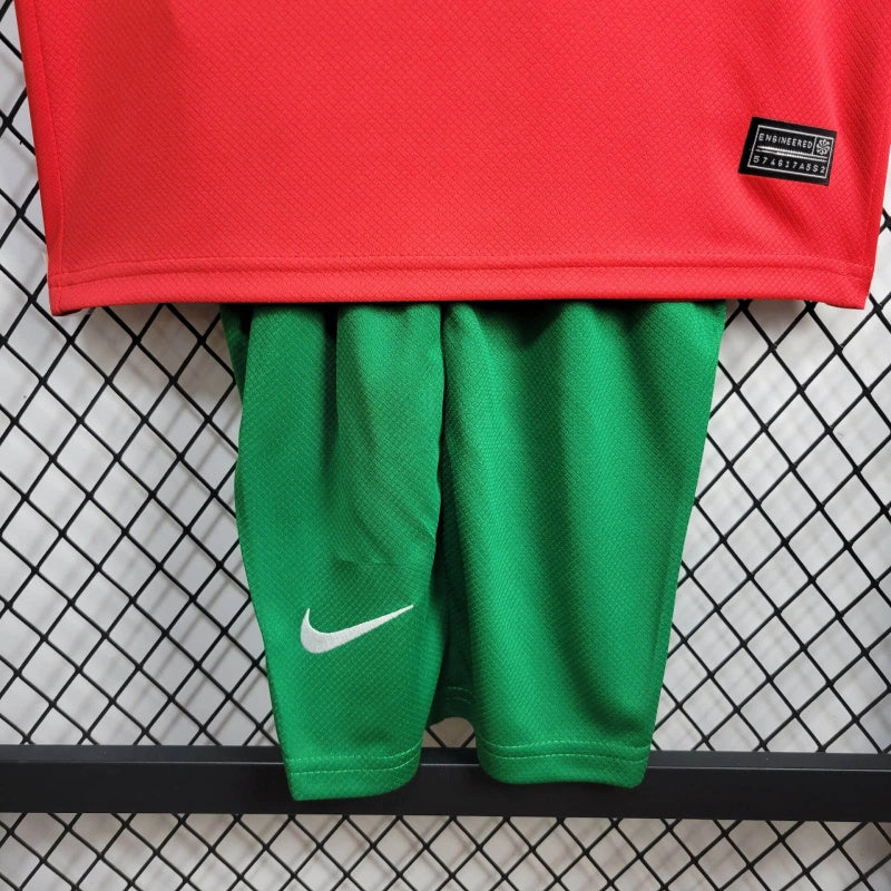 Conjunto Infantil Seleção Portugal 2024/25 - Home