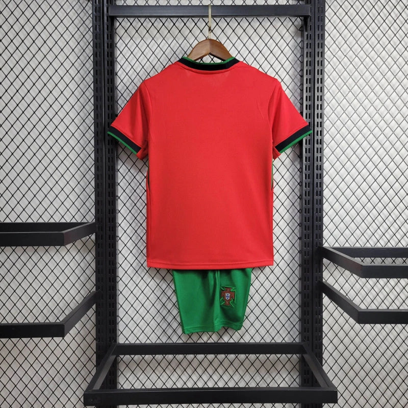 Conjunto Infantil Seleção Portugal 2024/25 - Home