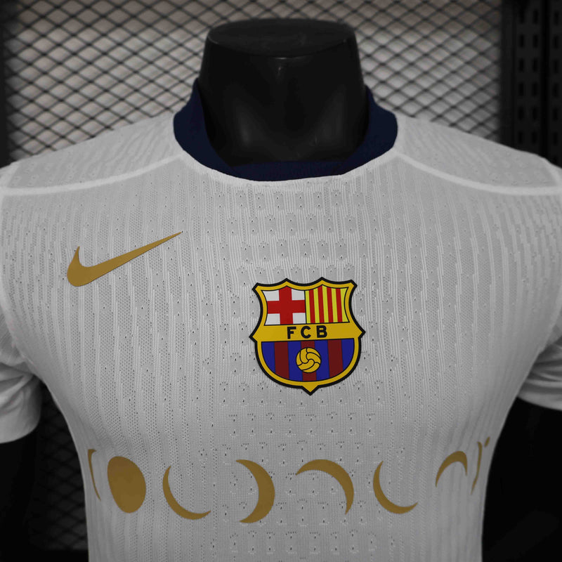 Camisa FC Barcelona 2024-25 Edição Coldplay Versão Jogador