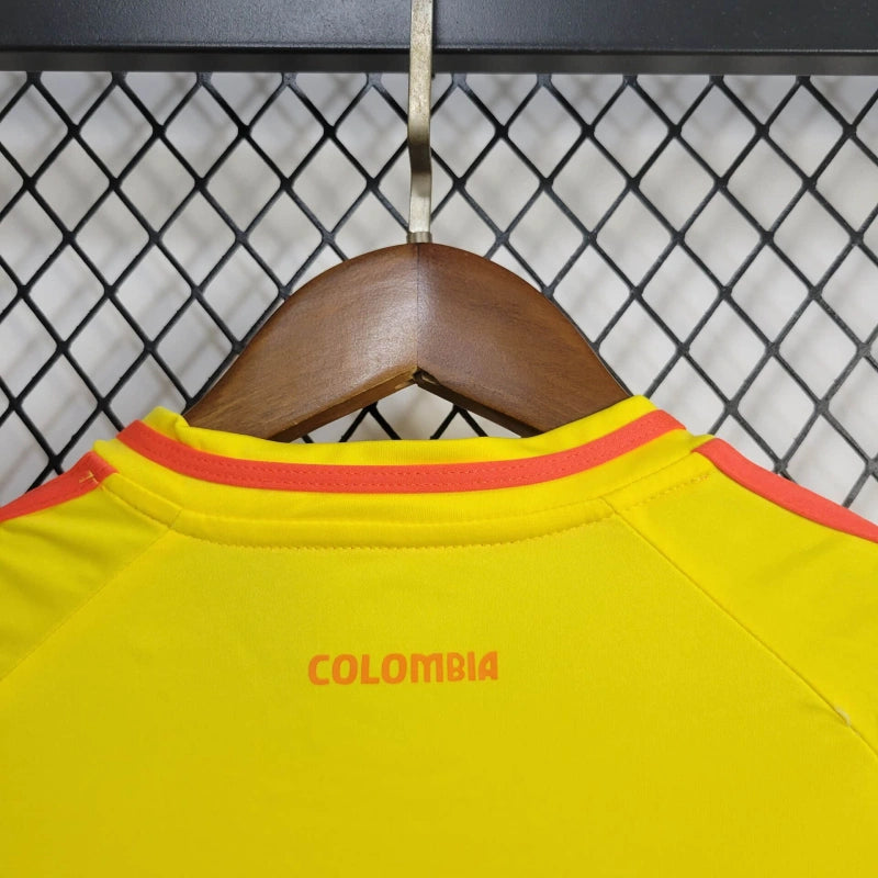 Conjunto Infantil Seleção Colômbia 2024/25 - Home