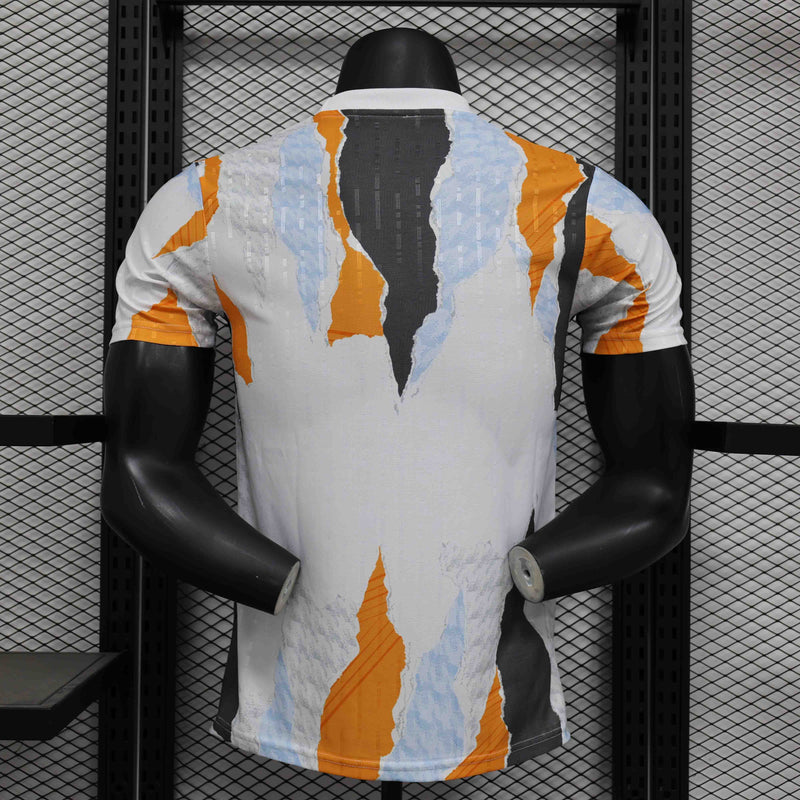 Camisa Real Madrid CF 2024-25 Pre-Match Versão Jogador