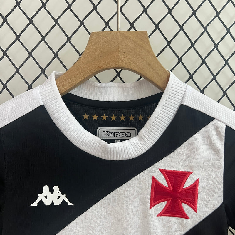 Conjunto Infantil Vasco  2024/25 - Home