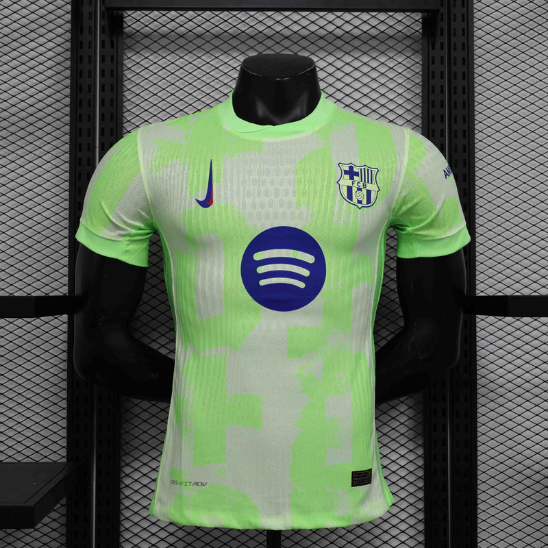 Camisa FC Barcelona 2024-25 Third Versão Jogador
