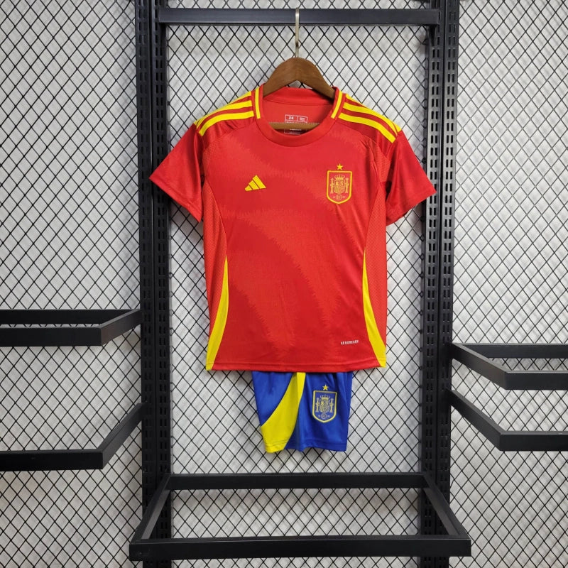 Conjunto Infantil Seleção Espanha 2024/25 - Home