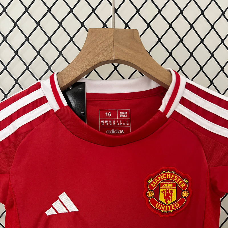 Conjunto Infantil Manchester United 2024/25 - Home