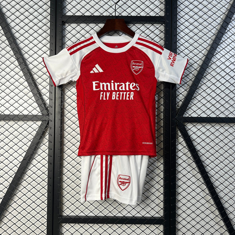 Conjunto Infantil Arsenal 2025/26 - Home