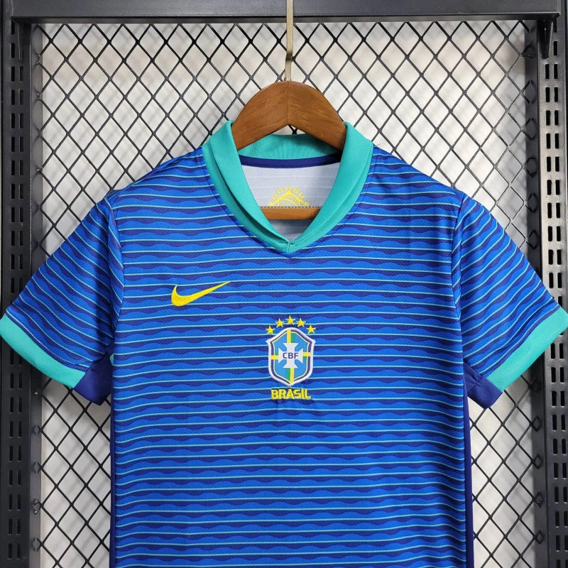 Conjunto Infantil Seleção Brasil 2024/25 - Away