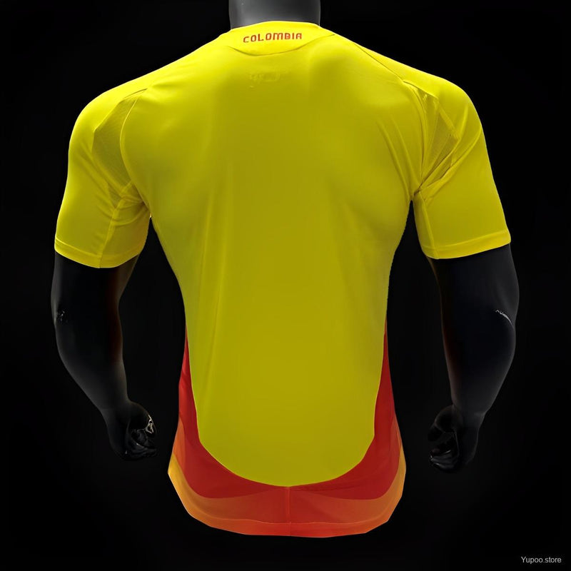 Camisa Colômbia 2024 Home Versão Jogador