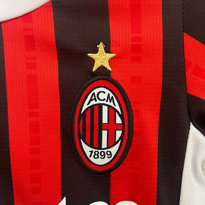 Conjunto Infantil Milan 2024/25 - Home