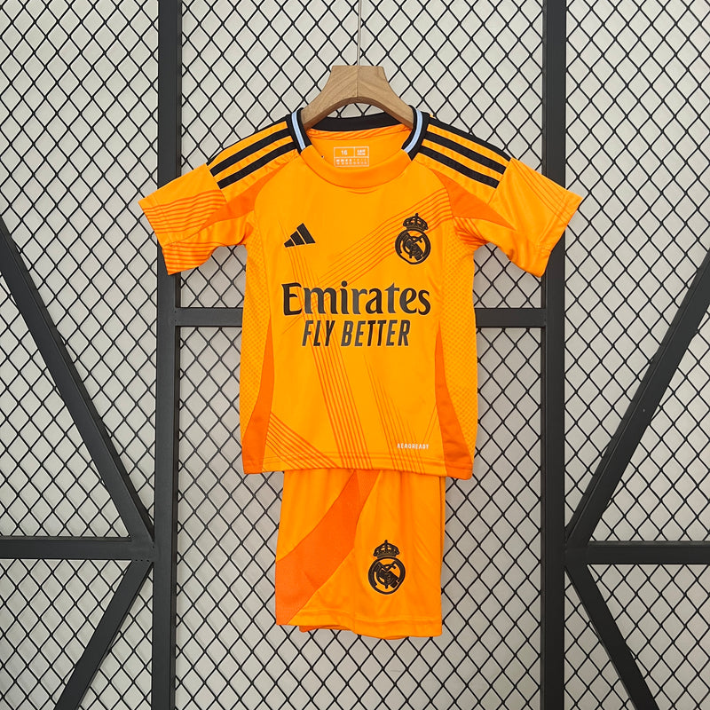 Conjunto Infantil Real Madrid 2024/25 - Away