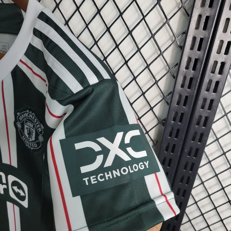 Conjunto Infantil Manchester United 2023/24 - Away