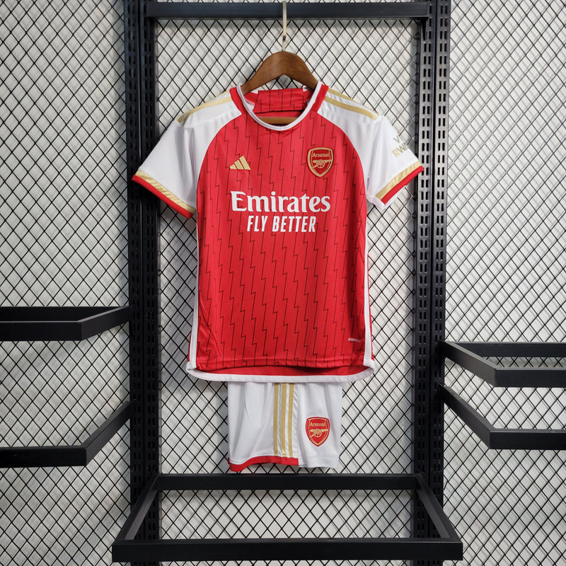 Conjunto Infantil Arsenal 2023/24 - Home