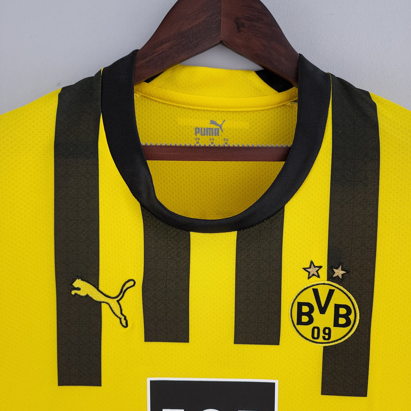 Camisa Feminina Borussia Dortmund 2022/23 Home