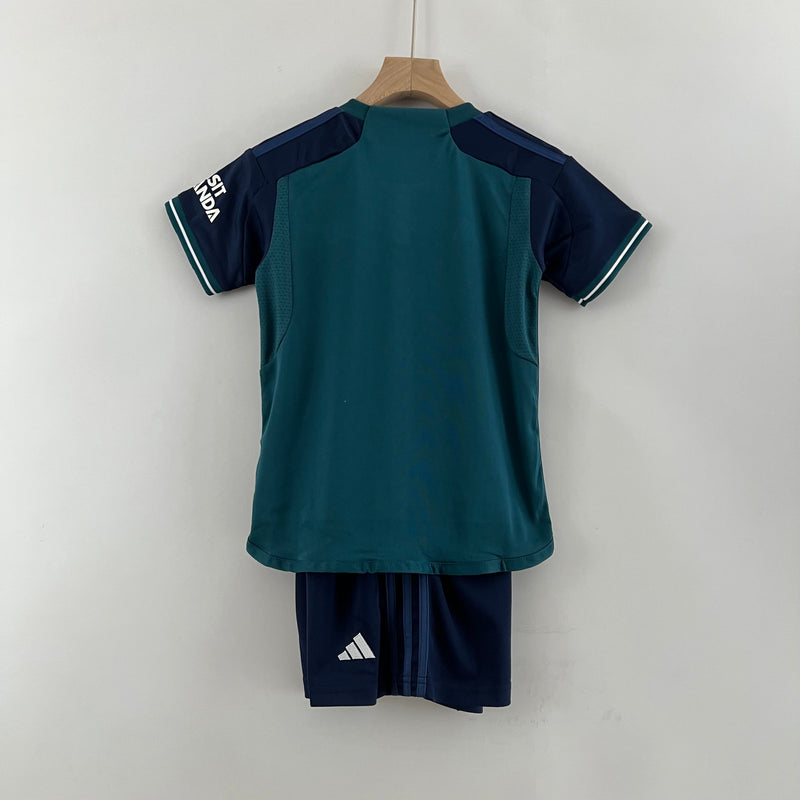 Conjunto Infantil Arsenal 2023/24 - Terceira