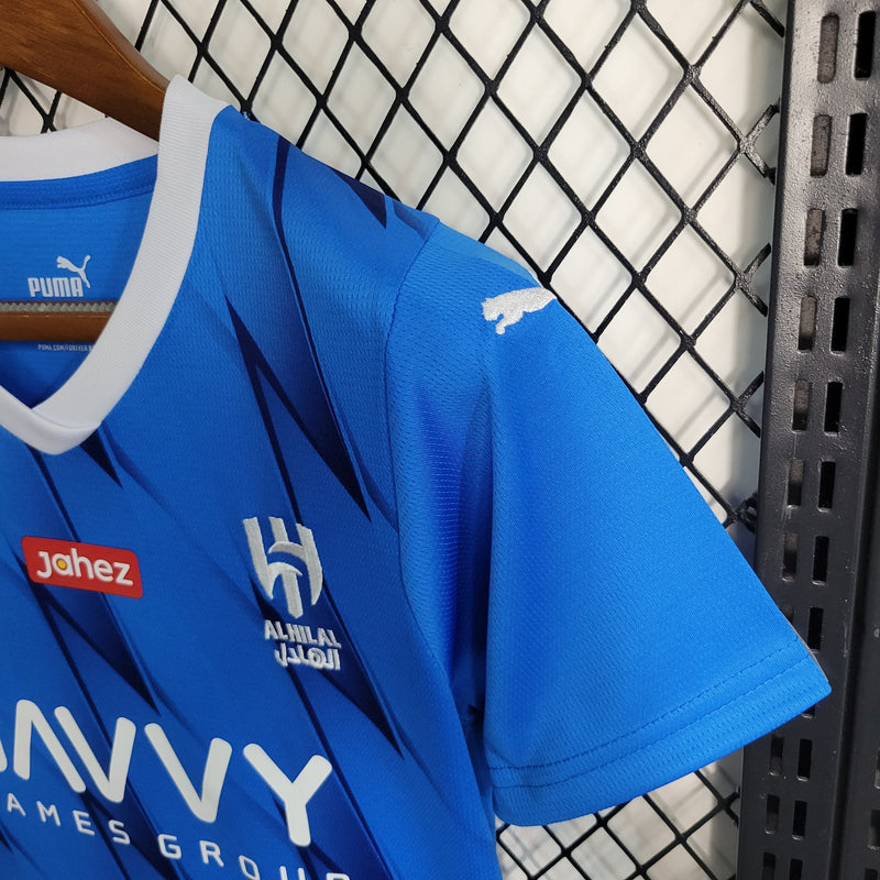 Conjunto Infantil Al Hilal 2023/24 - Home