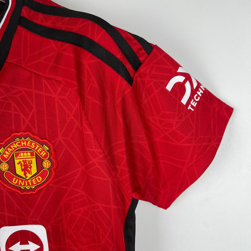 Camisa Feminina Manchester United 2023/24 Home