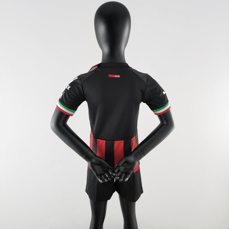 Conjunto Infantil Milan 2022/23 - Home