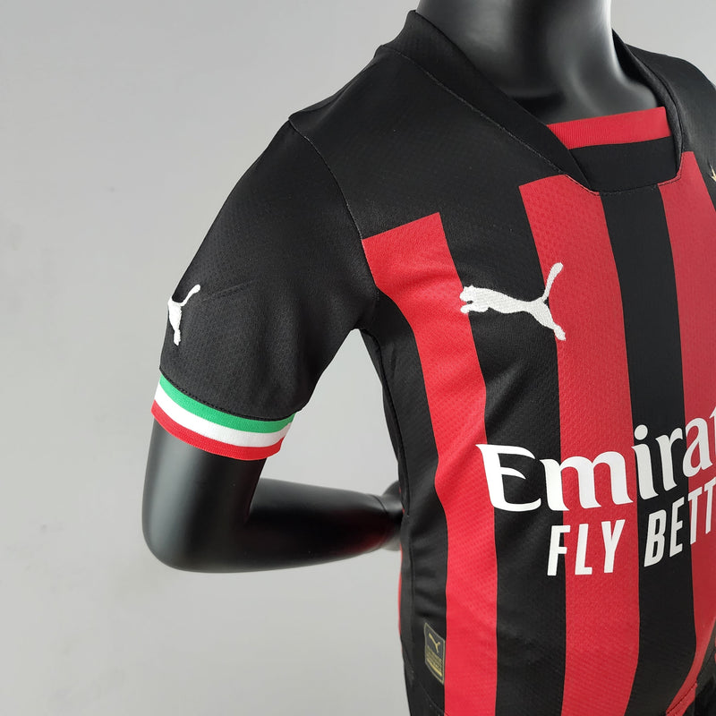 Conjunto Infantil Milan 2022/23 - Home