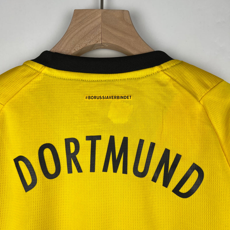 Conjunto Infantil Borussia Dortmund 2023/24 - Home