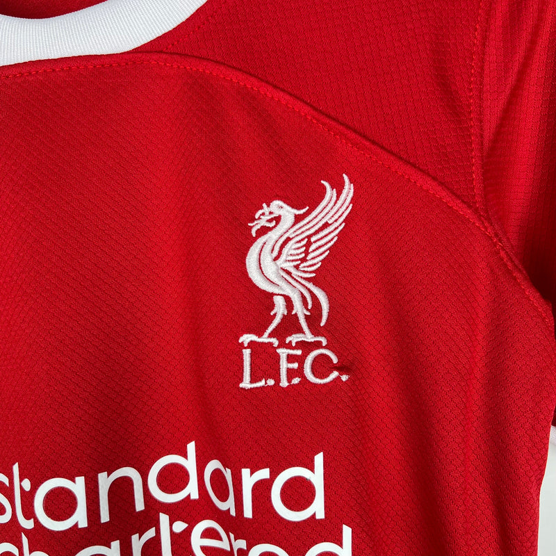 Conjunto Infantil Liverpool 2023/24 - Home