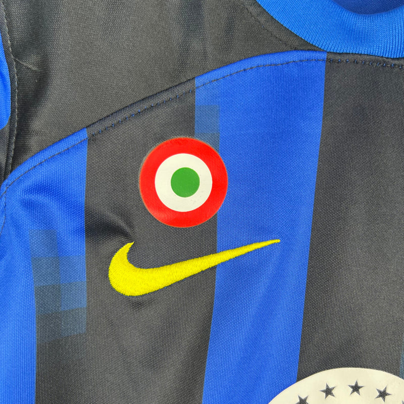 Conjunto Infantil Inter de Milão 2023/24 - Home