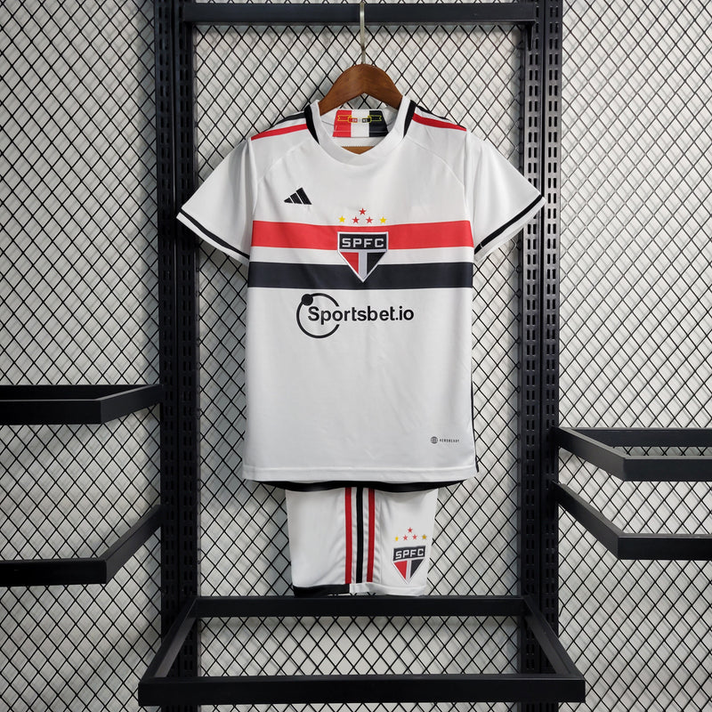 Conjunto Infantil São Paulo 2023/24 - Home