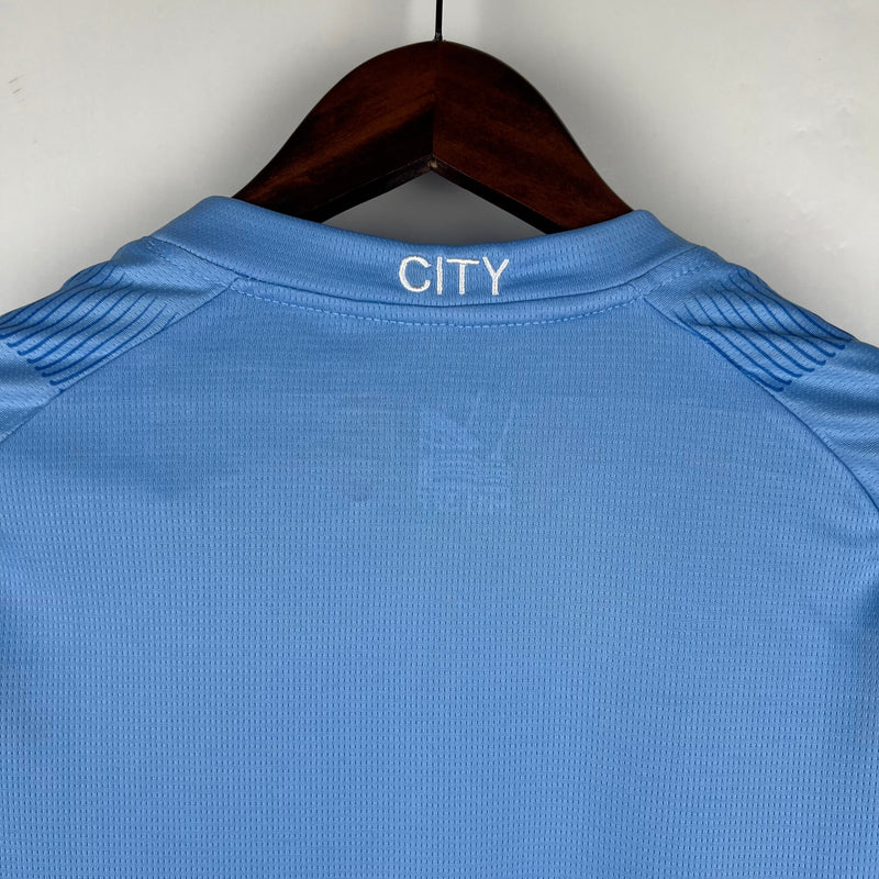 Camisa Feminina Manchester City 2023/24 Home