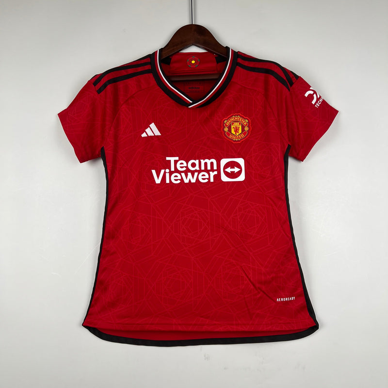 Camisa Feminina Manchester United 2023/24 Home