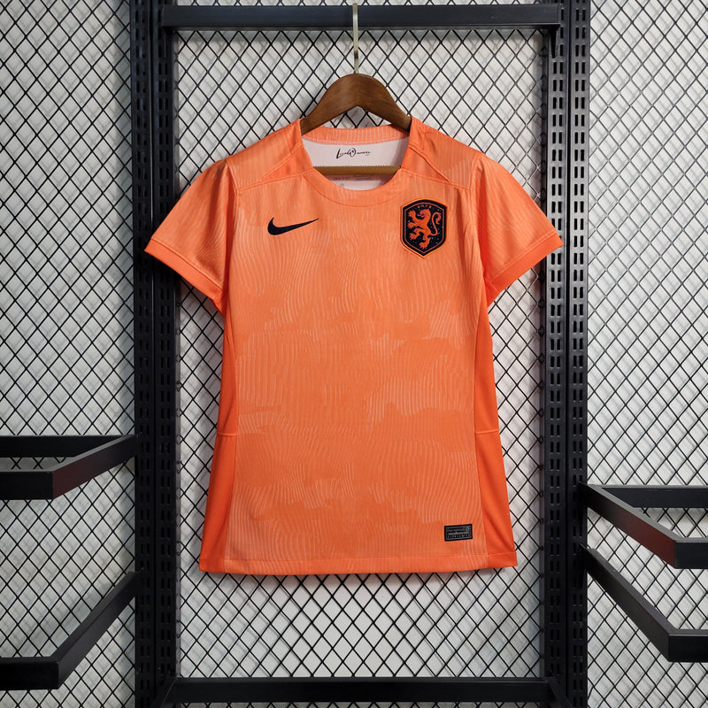 Camisa Feminina Seleção Holanda 2023/24 Home