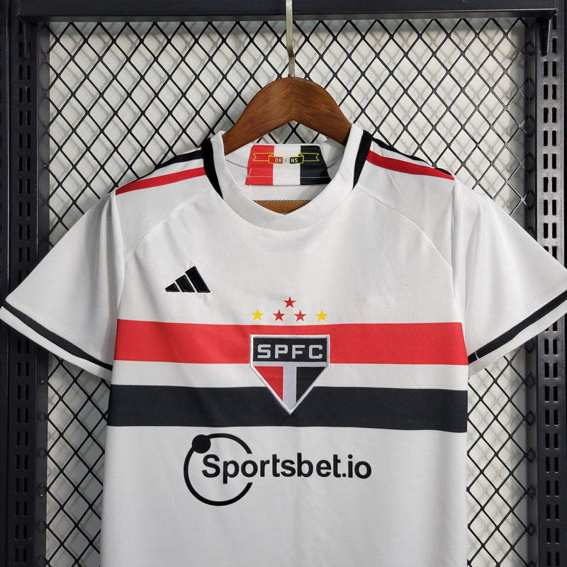 Conjunto Infantil São Paulo 2023/24 - Home