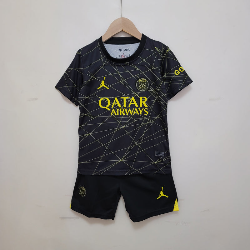 Conjunto Infantil Paris Saint Germain 2022/23 - Quarta