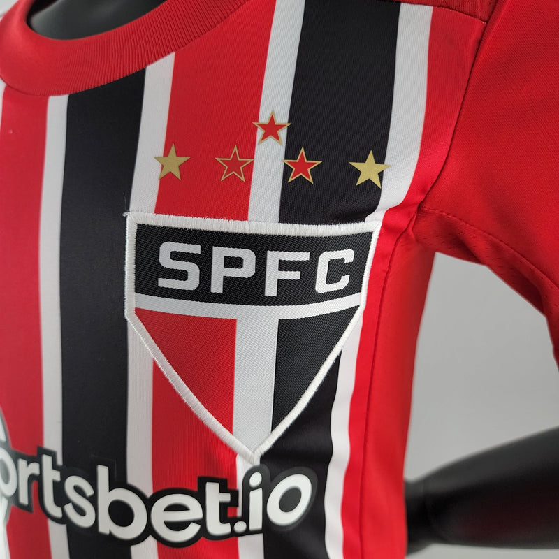 Conjunto Infantil São Paulo 2022/23 - Away