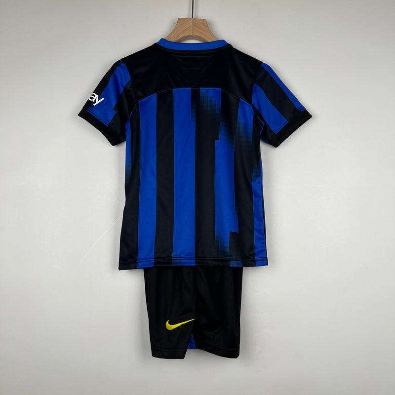 Conjunto Infantil Inter de Milão 2023/24 - Home