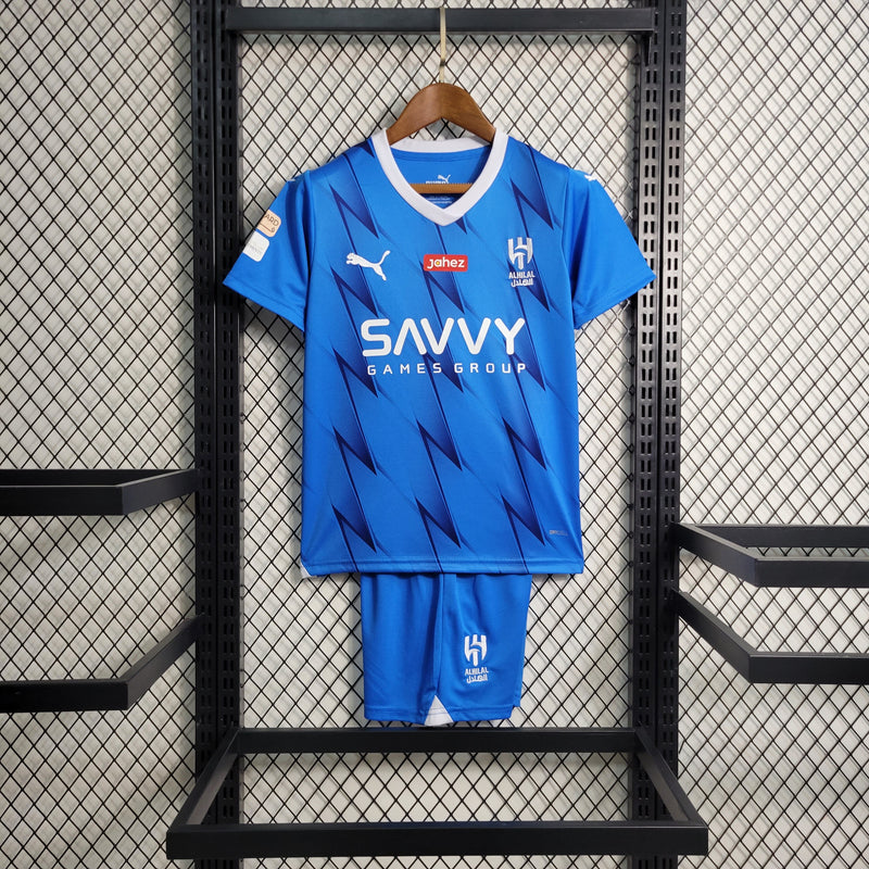 Conjunto Infantil Al Hilal 2023/24 - Home