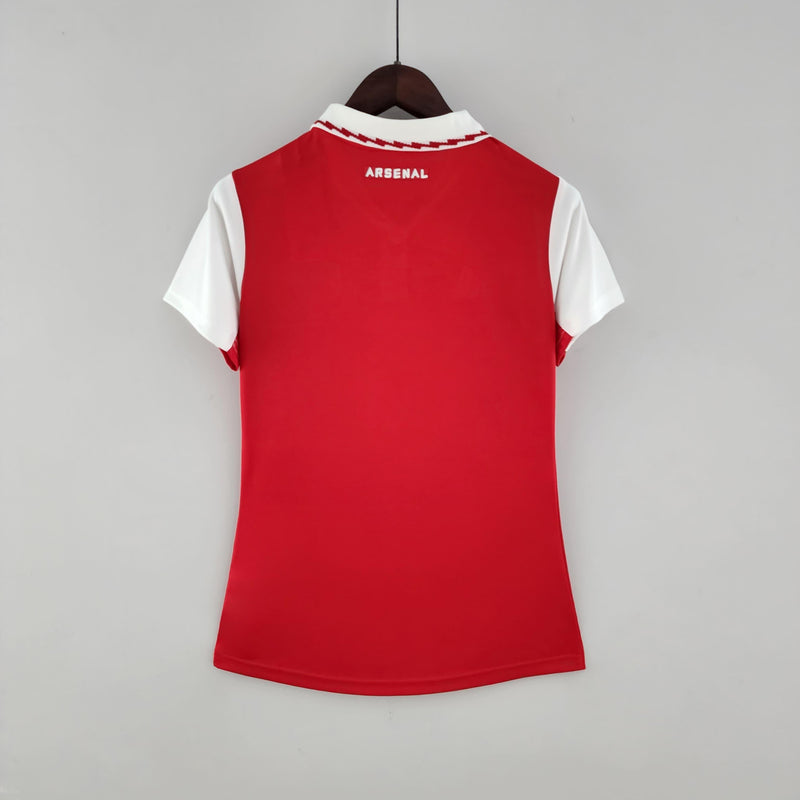 Camisa Feminina Arsenal 2022/23 Home - ResPeita Sports 