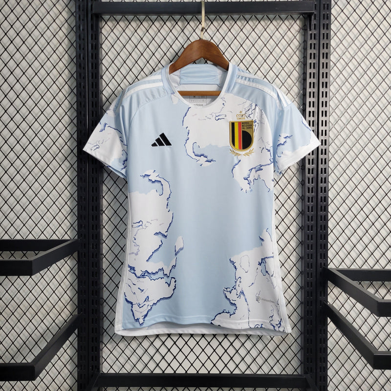 Camisa Feminina Seleção Bélgica 2023/24 Away