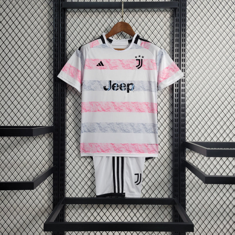 Conjunto Infantil Juventus 2023/24 - Away