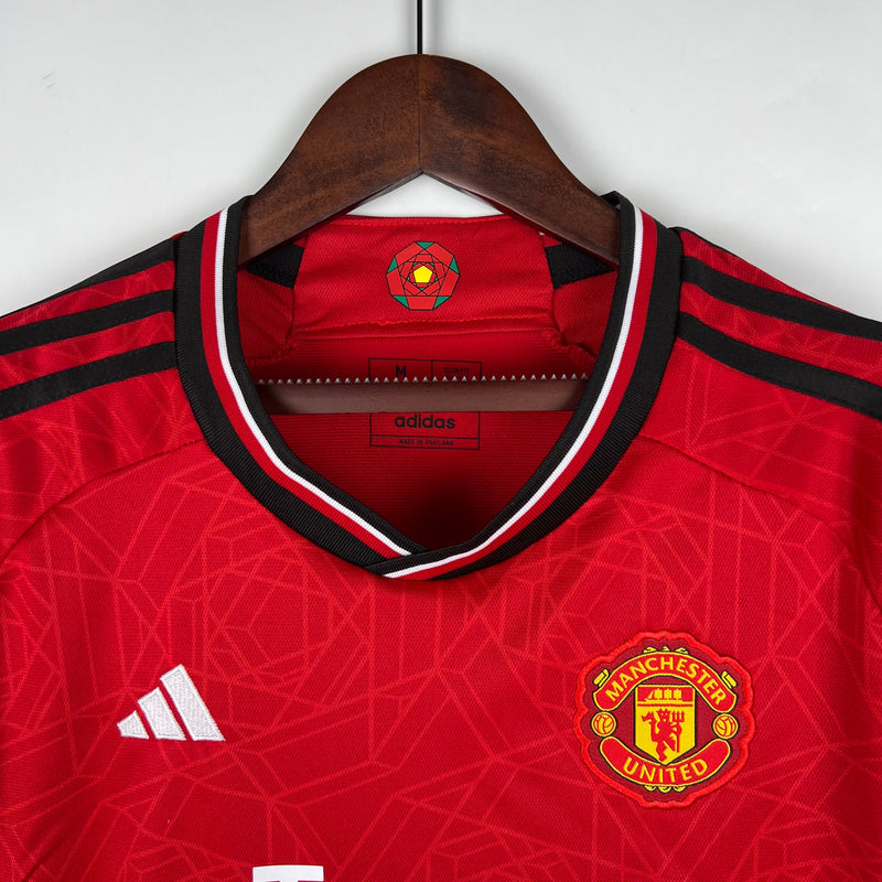 Camisa Feminina Manchester United 2023/24 Home