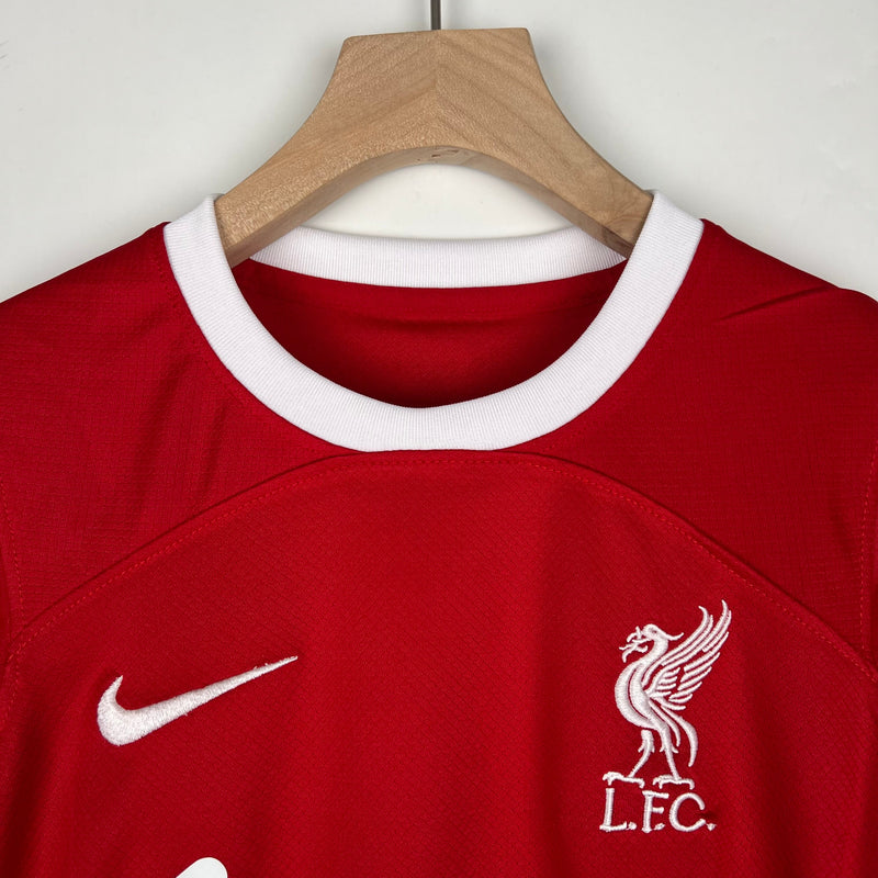 Conjunto Infantil Liverpool 2023/24 - Home