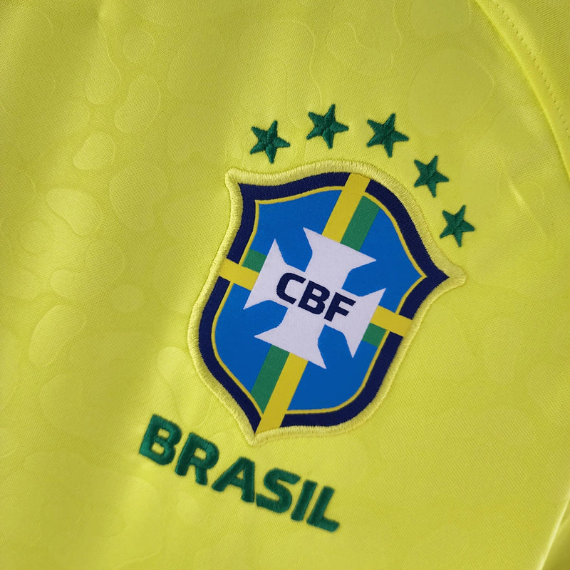 Camisa Seleção Brasil 2022/23 Home Torcedor PRO - ResPeita Sports 