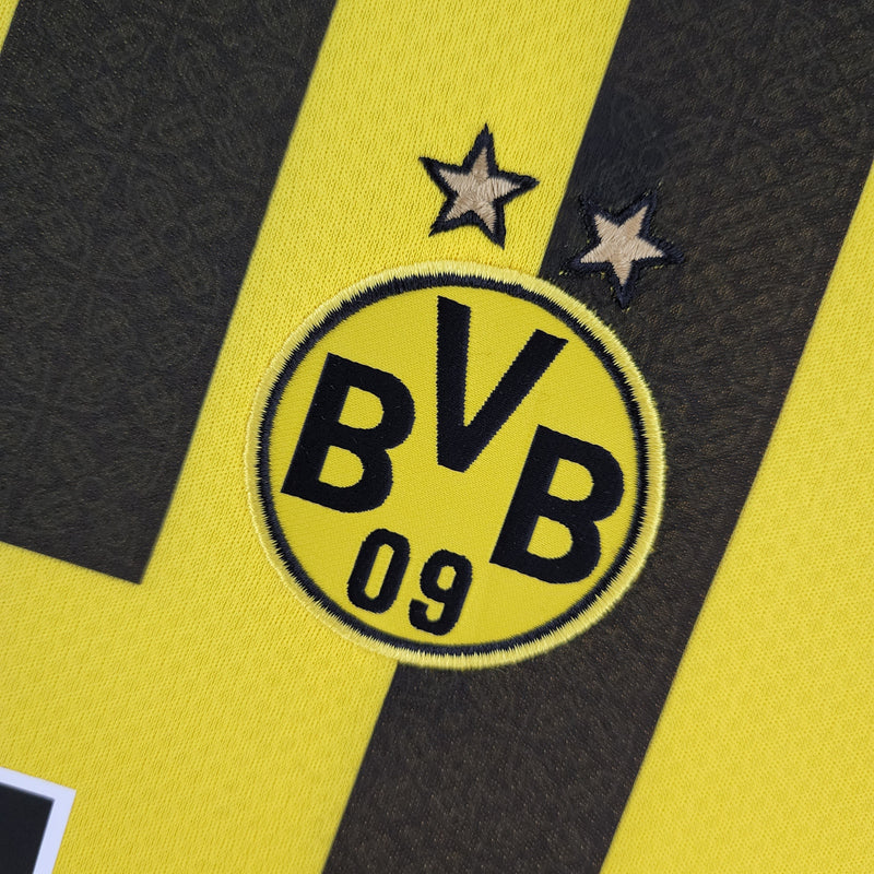 Camisa Feminina Borussia Dortmund 2022/23 Home