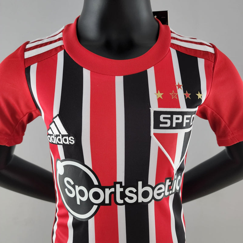 Conjunto Infantil São Paulo 2022/23 - Away