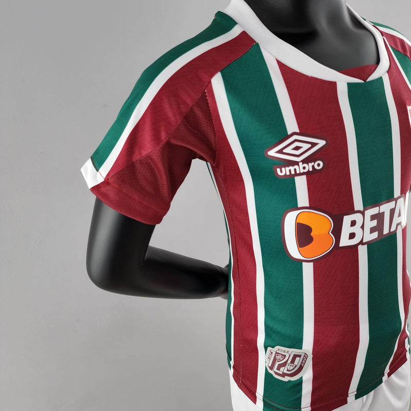 Conjunto Infantil Fluminense 2022/23 - Home - ResPeita Sports 