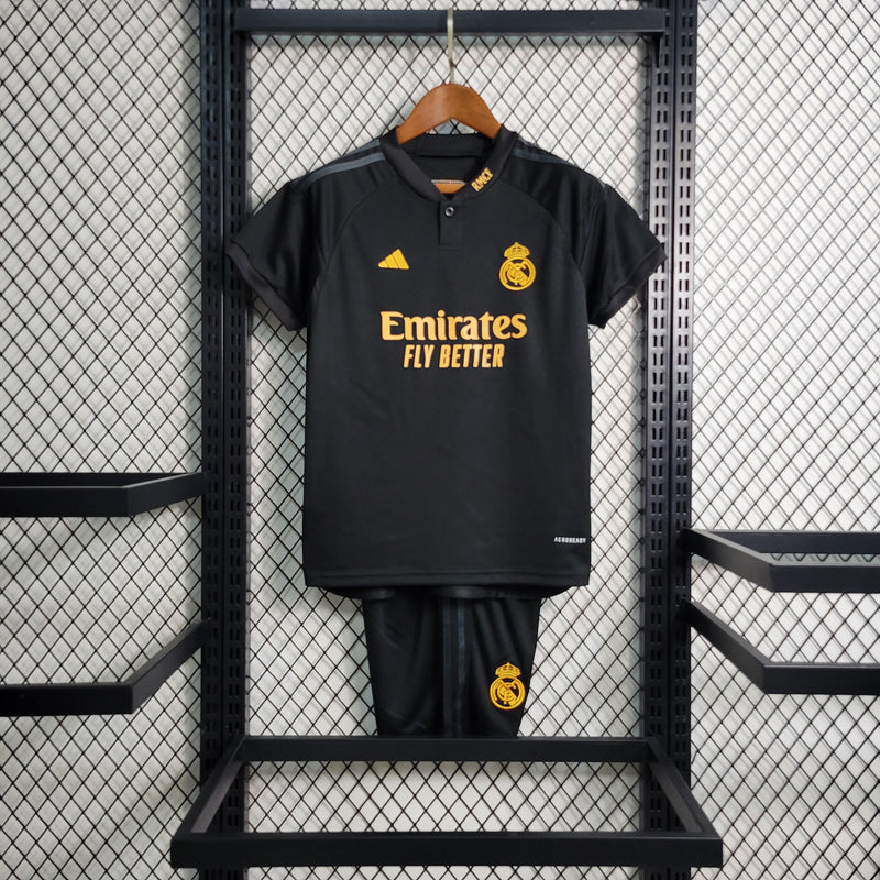 Conjunto Infantil Real Madrid 2023/24 - Terceira