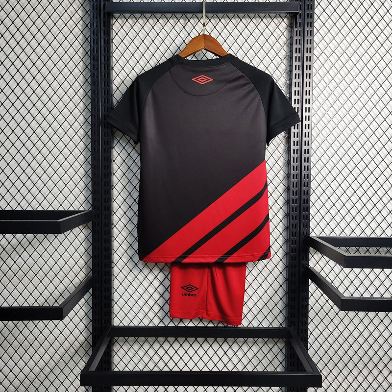 Conjunto Infantil Athletico Paranaense 2023/24 - Terceira