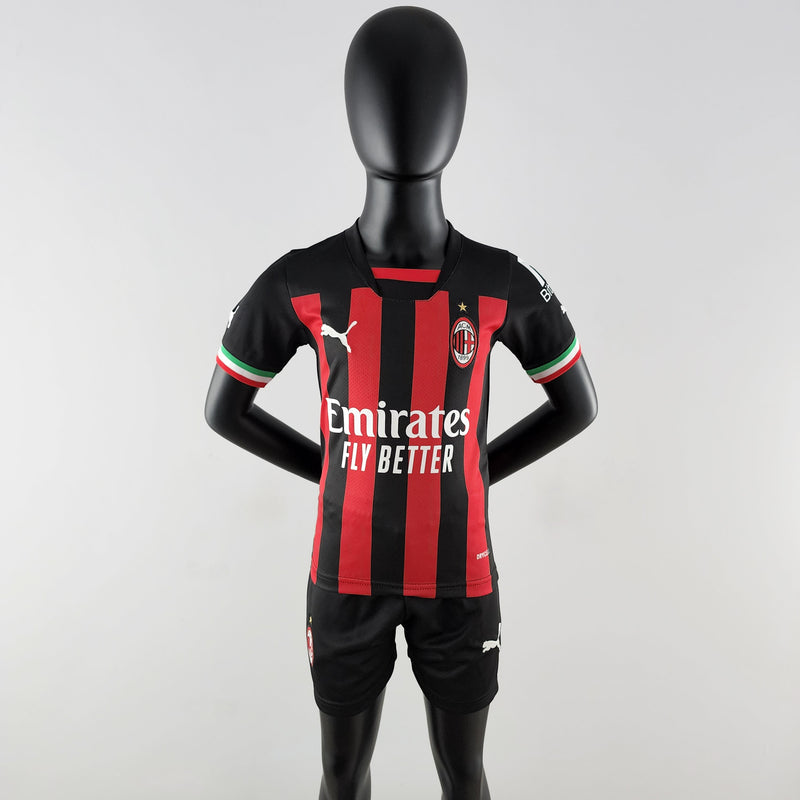 Conjunto Infantil Milan 2022/23 - Home