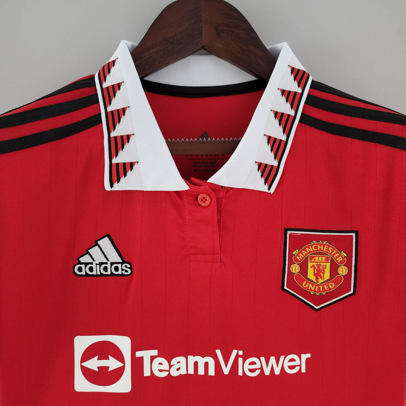 Camisa Feminina Manchester United 2022/23 Home